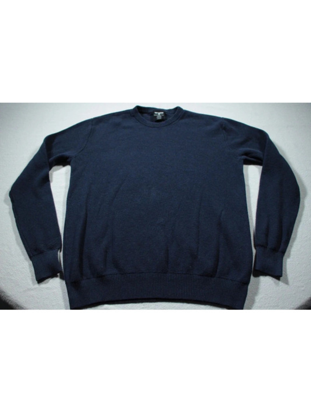 Men's True Classic Crew Neck Sweater XL Navy Blue